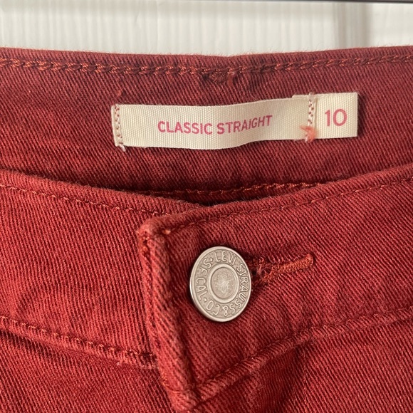 Levi's Classic Straight Leg Jeans 0028 - Picture 2 of 5